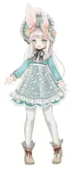 animal_ears apron artist:yukinoa bonnet bow dress female flat_chest flower frills hat live2d long_hair rabbit shoes tos:commercial_use_allowed tos:credit_required tos:modification_prohibited tos:redistribution_prohibited vtuber_model // 446x1024 // 97KB