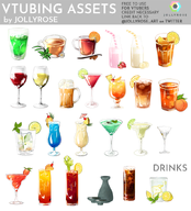 artist:jollyrose asset_collection drink png tos:credit_required tos:resale_prohibited // 780x859 // 372KB