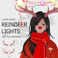antler artist:wabi_ruth asset candy_cane christmas christmas_lights customizable deer lights png red_nose reindeer tos:commercial_use_allowed tos:credit_optional tos:modification_allowed tos:redistribution_prohibited tos:resale_prohibited // 1024x1024 // 220KB