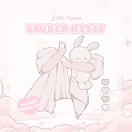 animal artist:littlemewn asset blanket clothes female hugging live2d mascot plushie rabbit sleeves tos:redistribution_prohibited tos:resale_prohibited // 780x780 // 198KB