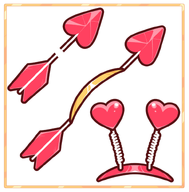 antenna arrow arrow_through_head artist:inkyvivi asset clothes cupid_arrow headband heart png spring_(item) valentines_day // 780x793 // 142KB