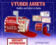 artist:starlightakari asset christmas mail mailbox png tos:modification_prohibited tos:redistribution_prohibited // 780x624 // 512KB