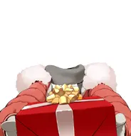artist:dei_pft asset bow christmas clothes coat fur_trim gloves outfit png present scarf shirt with_arms // 604x630 // 17KB