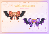 artist:wishevercore asset bat_wings bow brooch clothes halloween jewel png tos:credit_required tos:modification_allowed // 780x542 // 202KB
