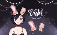 animal_ears artist:erazerai asset easter flower live2d rabbit tos:credit_optional // 780x482 // 100KB