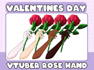 artist:pockysummer asset flower png rose tos:credit_required valentines_day with_arms // 780x585 // 217KB