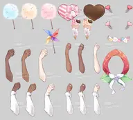 antenna arms artist:fang_wan asset_collection bow chocolate chocolate_box cotton_candy crepe crown female food heart heart_crown hood male pinwheel png psd spring tos:credit_required tos:modification_allowed tos:resale_prohibited valentines_day with_arms // 780x705 // 125KB