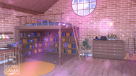 artist:kiowesama background bed book bookshelf brick daytime indoor pattern png tos:credit_required tos:modification_prohibited tos:redistribution_prohibited window // 780x439 // 852KB