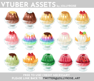 artist:jollyrose asset_collection food jello png pudding tos:credit_required tos:resale_prohibited // 780x674 // 288KB