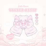animal artist:littlemewn asset cardigan clothes heart hood hugging live2d ribbon shirt teddy_bear tos:redistribution_prohibited tos:resale_prohibited // 780x780 // 208KB