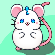 animal artist:yoshinoart live2d mascot mouse tos:commercial_use_prohibited tos:credit_required tos:modification_prohibited vtuber_model // 1005x1005 // 181KB