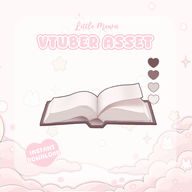 animated artist:littlemewn asset book customizable live2d tos:redistribution_prohibited tos:resale_prohibited // 780x780 // 175KB
