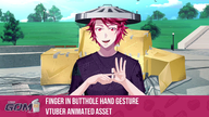 animated animated_gesture artist:kuronogomi asset gif sex_gesture tos:credit_optional tos:redistribution_prohibited vulgar_gesture with_arms // 780x439 // 456KB