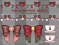 artist:napdraws asset bell bow christmas christmas_lights christmas_tree decoration drink hot_chocolate marshmallow pattern png tea_cup tos:modification_prohibited // 780x600 // 297KB