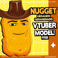 artist:paimamodels chicken_nugget cowboy_hat food live2d meme:gedagedigedagedado tos:credit_required vtuber_model // 780x780 // 213KB