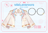 artist:wishevercore asset bow clothes glasses jewel mantlet png shirt tos:credit_required tos:modification_allowed // 780x542 // 220KB