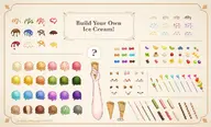 animal_ears artist:littleredbeanart asset candy chocolate customizable fruit has_face ice_cream ice_cream_cone png pocky sprinkles wafer_straw with_arms // 1024x619 // 157KB