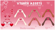 antenna arms artist:pandreem asset glasses headband heart heart_eyes heart_hands particle_effect png valentines_day // 780x439 // 378KB