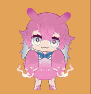 antenna artist:inkcurry chibi ghost jacket mascot slippers tos:modification_only_color vtuber_model // 720x740 // 135KB