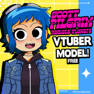 artist:paimamodels character:ramona_flowers_(scott_pilgrim) female live2d series:scott_pilgrim tos:credit_required vtuber_model // 780x780 // 327KB