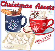 artist:jollyrose asset_collection christmas food png tos:credit_required tos:resale_prohibited // 780x727 // 323KB