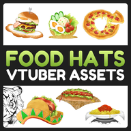 artist:matoko820 artist:streamassets asset_collection burger clothes food hat hot_dog pasta pizza png salad sombrero spaghetti taco // 780x780 // 273KB