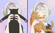 artist:nizimalive asset cat meme_day:cat_day png tos:follow_required tos:retweet_required // 840x508 // 32KB